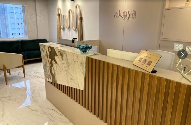 Recepção da Akoya Clínica